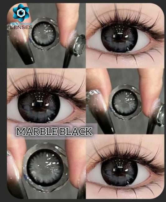 MARBLE BLACK (PREMIUM QUALITY LENSES
