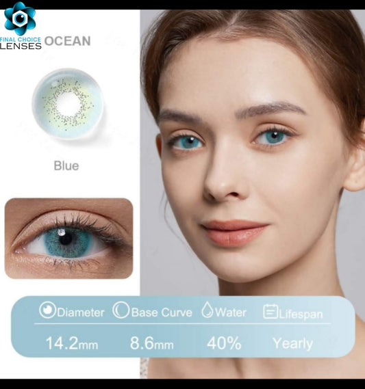 HIDRO CYAN BLUE(PREMIUM QUALITY LENSES